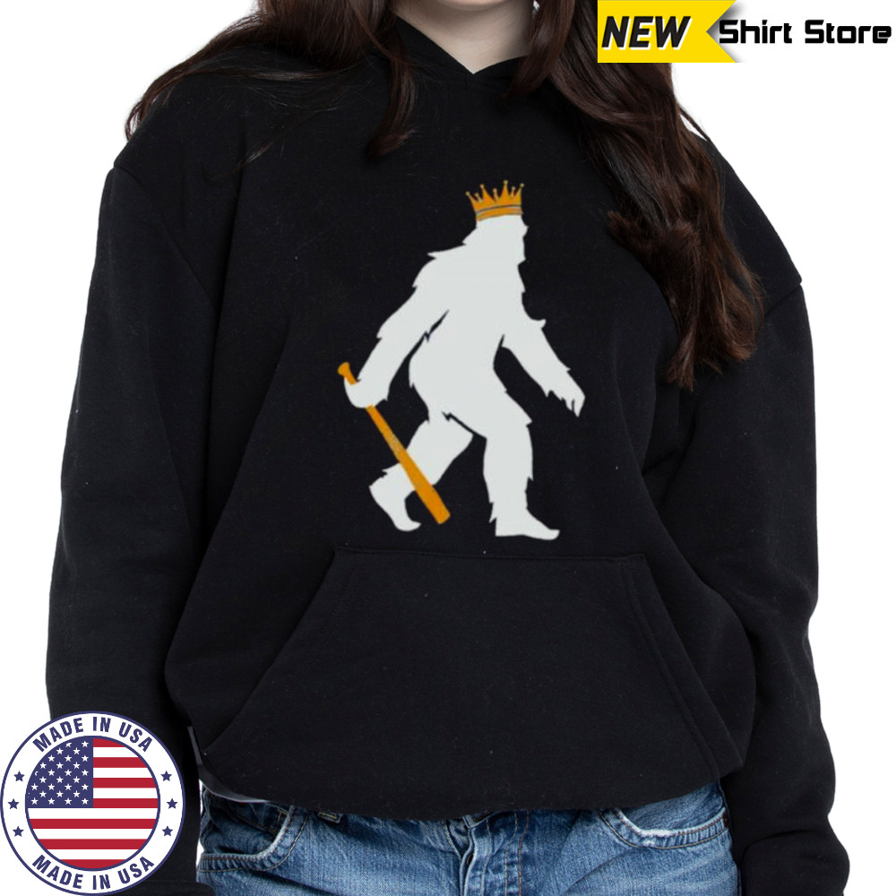 Pasquatch bigfoot crowned Kansas City Royals Baseball MLB shirt Hoodie