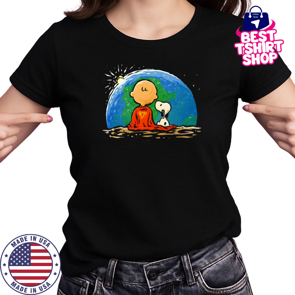 Peanuts Super Earthrise shirt Women's T-shirt