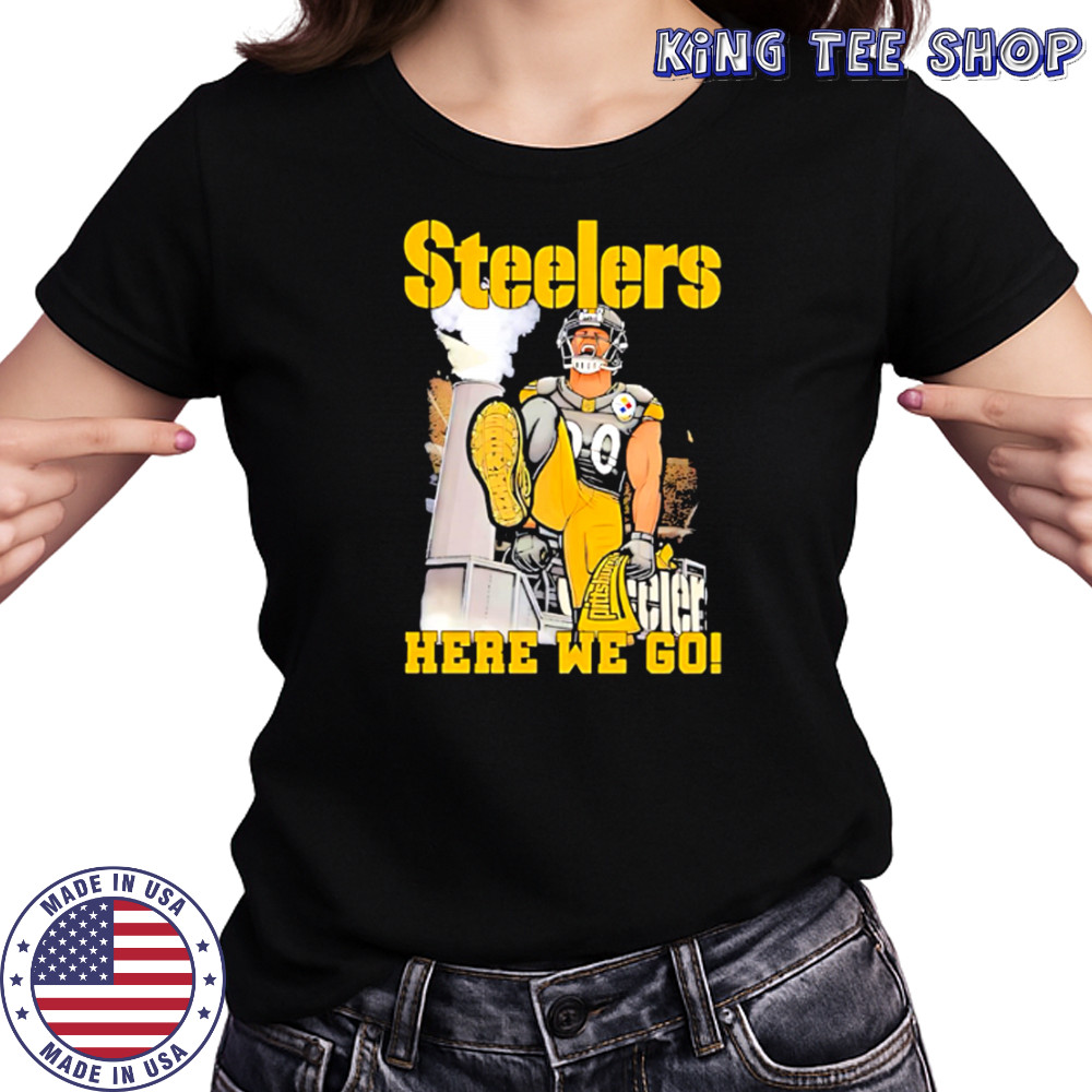 Pittsburgh Steelers T.J. Watt Here We Go shirt Women's T-shirt