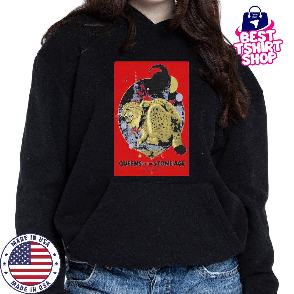 Queens of the stone age 2025 budapest shirt Hoodie