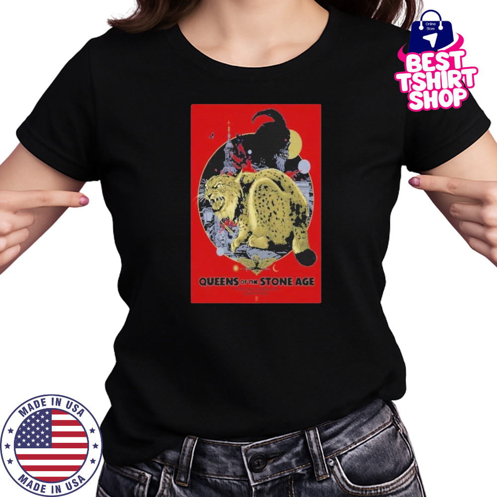 Queens of the stone age 2025 budapest shirt Women's T-shirt
