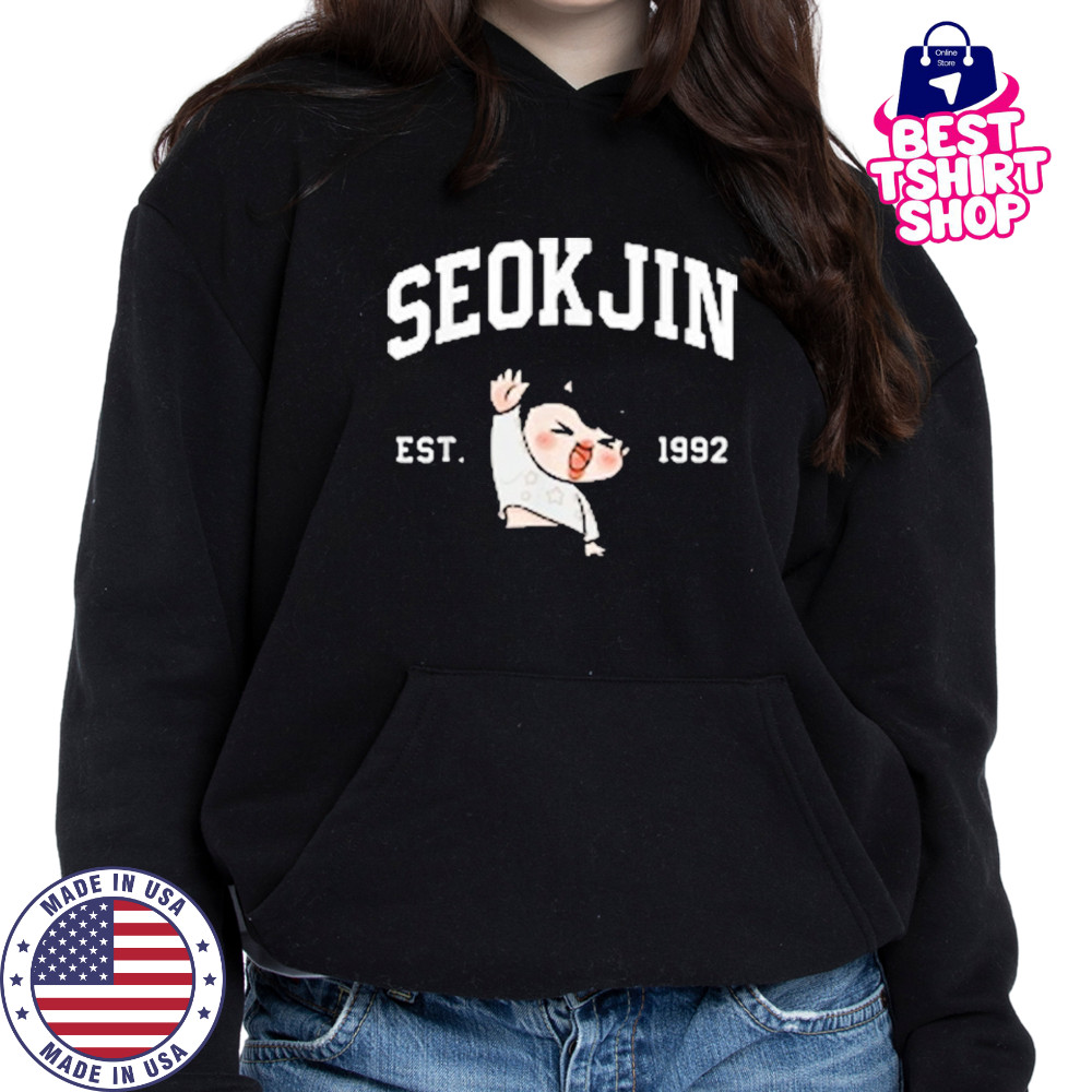 Seokjin Est.1992 Chibi Shirt Hoodie