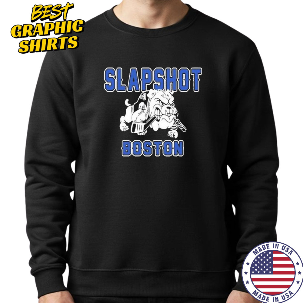Slapshot Boston Bulldog T-shirt Sweatshirt