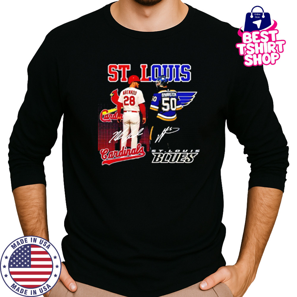 St. Louis Cardinals X Blues Star Power shirt Long Sleeved