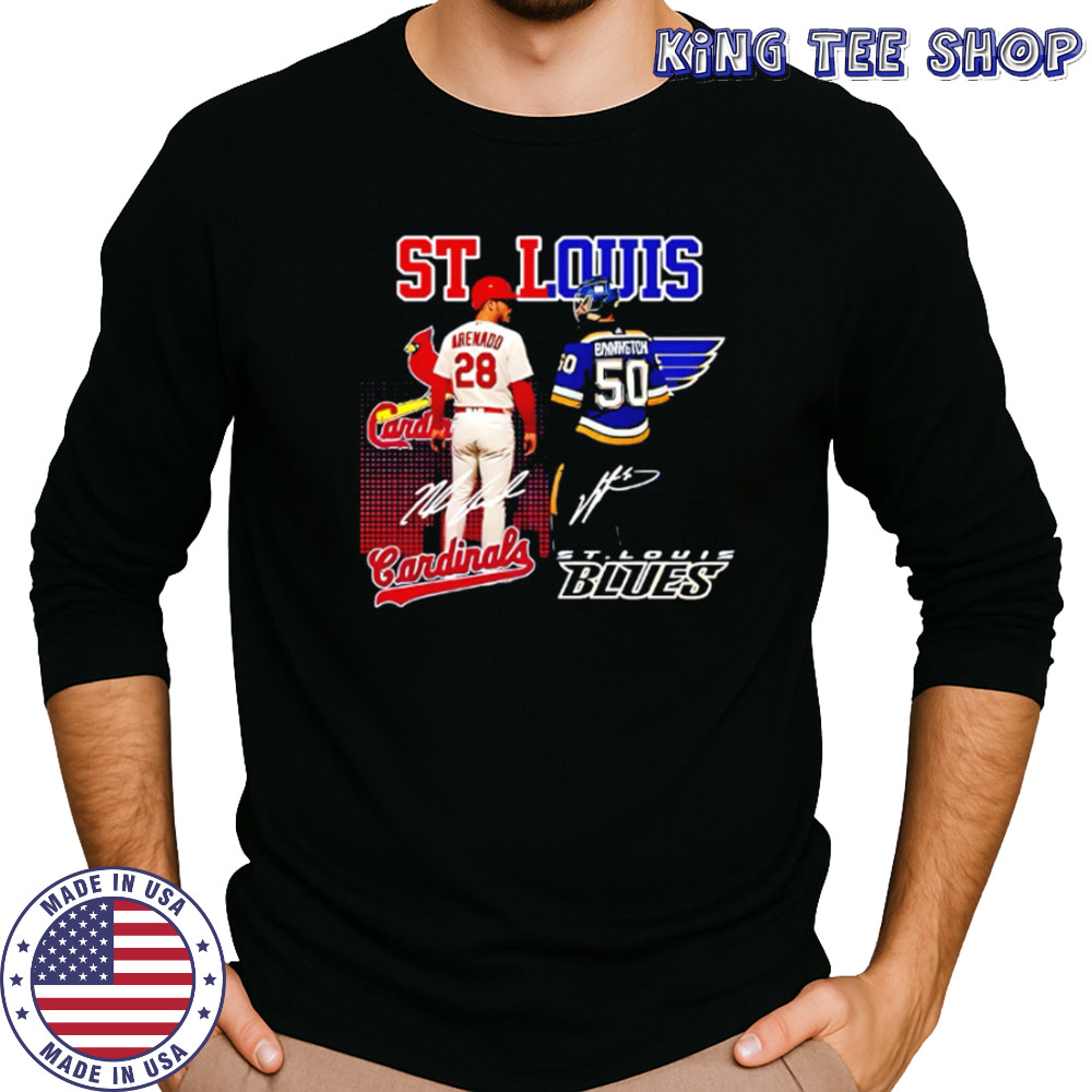 St. Louis Cardinals X Blues Star Power shirt Long Sleeved