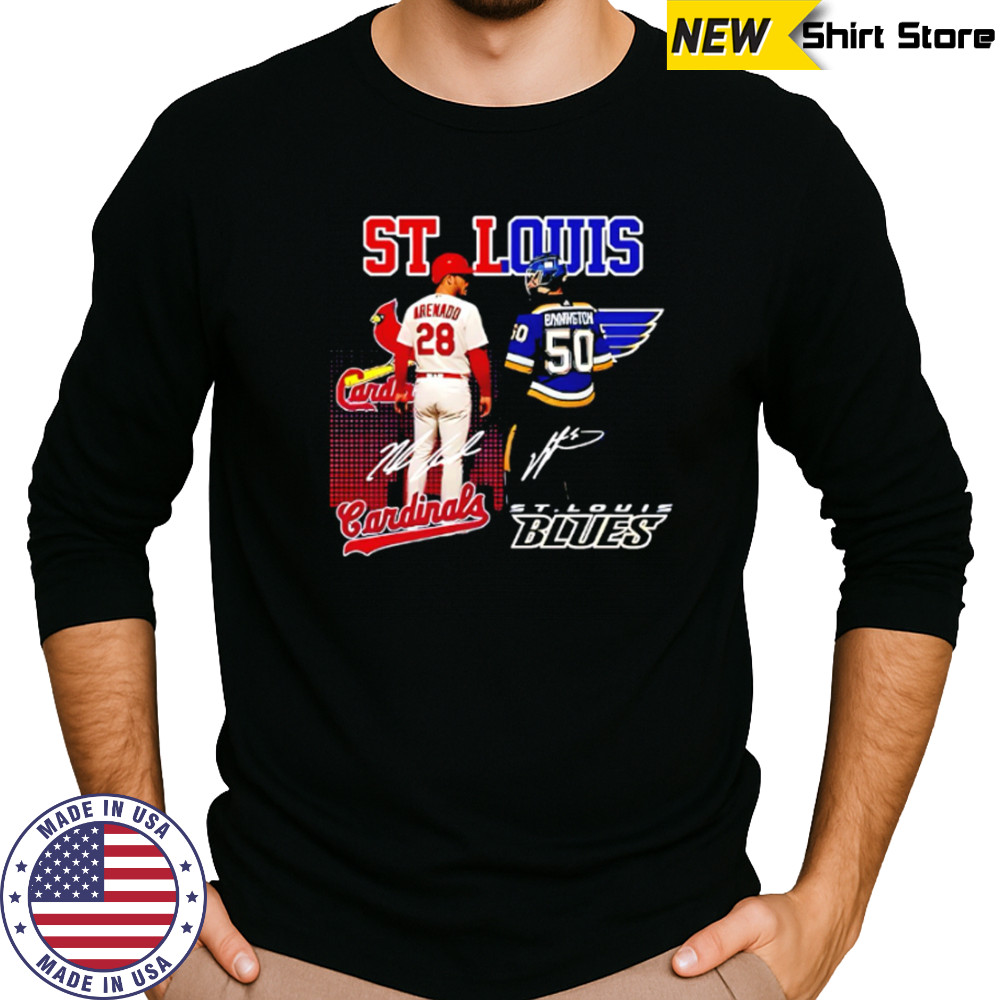 St. Louis Cardinals X Blues Star Power shirt Long Sleeved