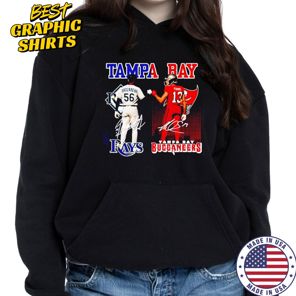 Tampa Bay Rays X Buccaneers Star Power shirt Hoodie