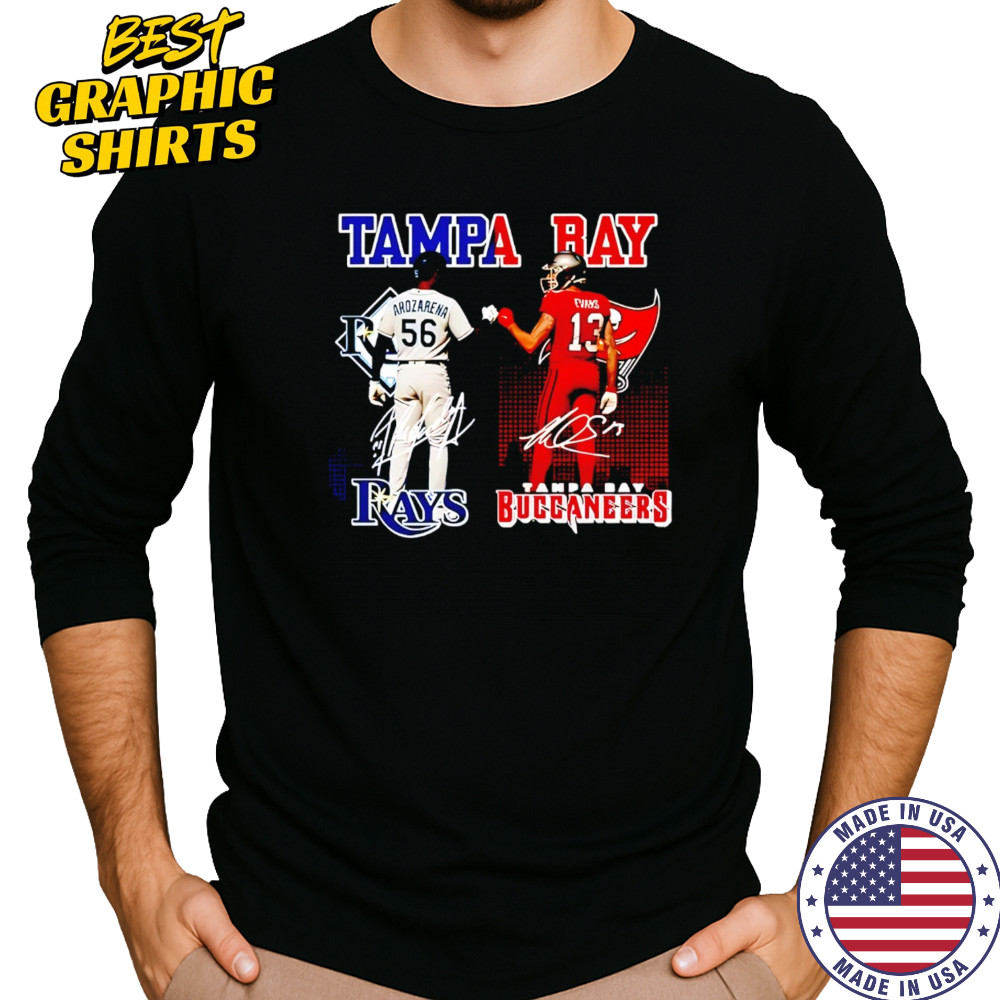 Tampa Bay Rays X Buccaneers Star Power shirt Long Sleeved