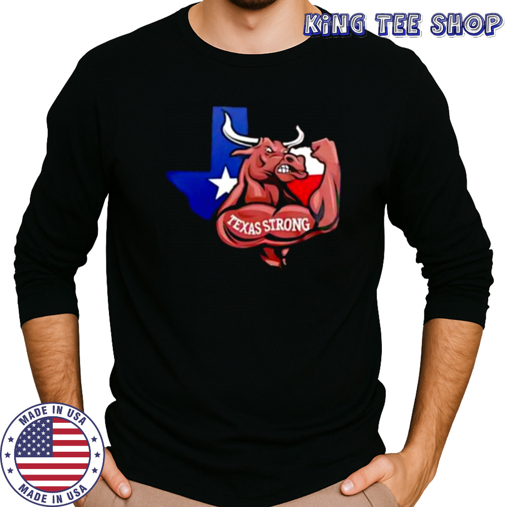 Texas Longhorns Texas Strong Mascot 2025 Limited shirt Long Sleeved