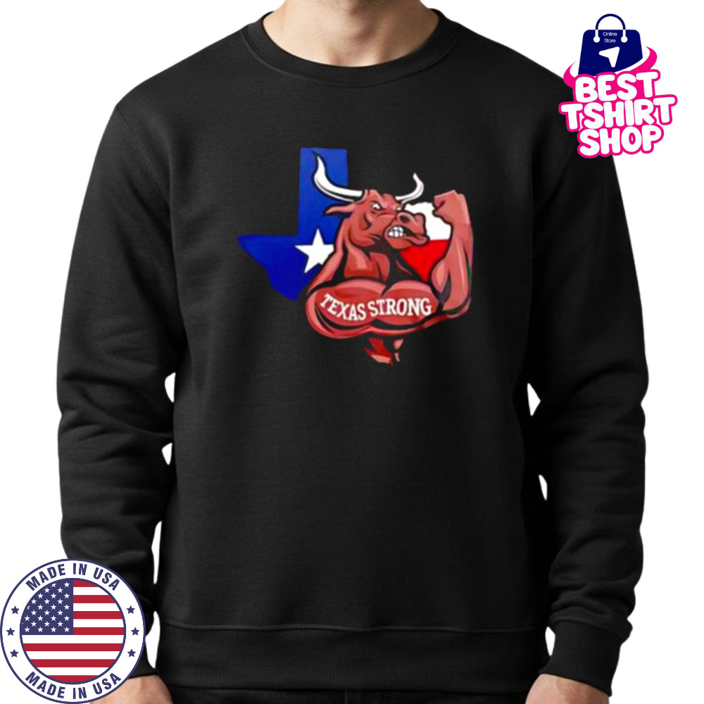 Texas Longhorns Texas Strong Mascot 2025 Limited shirt Sweatshirt