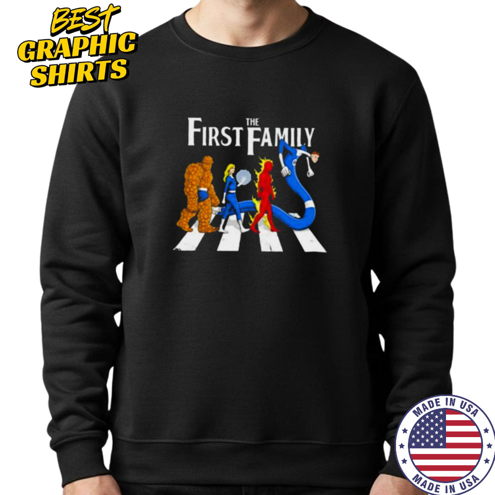 The First Family abbey road shirt Sweatshirt
