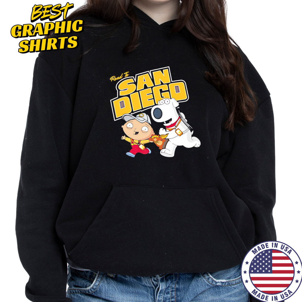 The Road to San Diego Family Guy shirt Hoodie