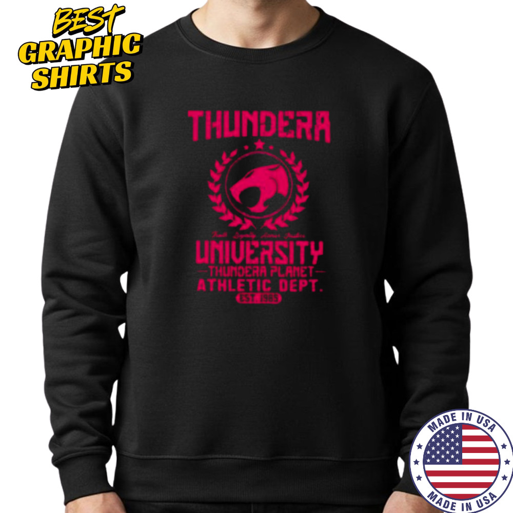 Thundera University Thundera Planet logo shirt Sweatshirt