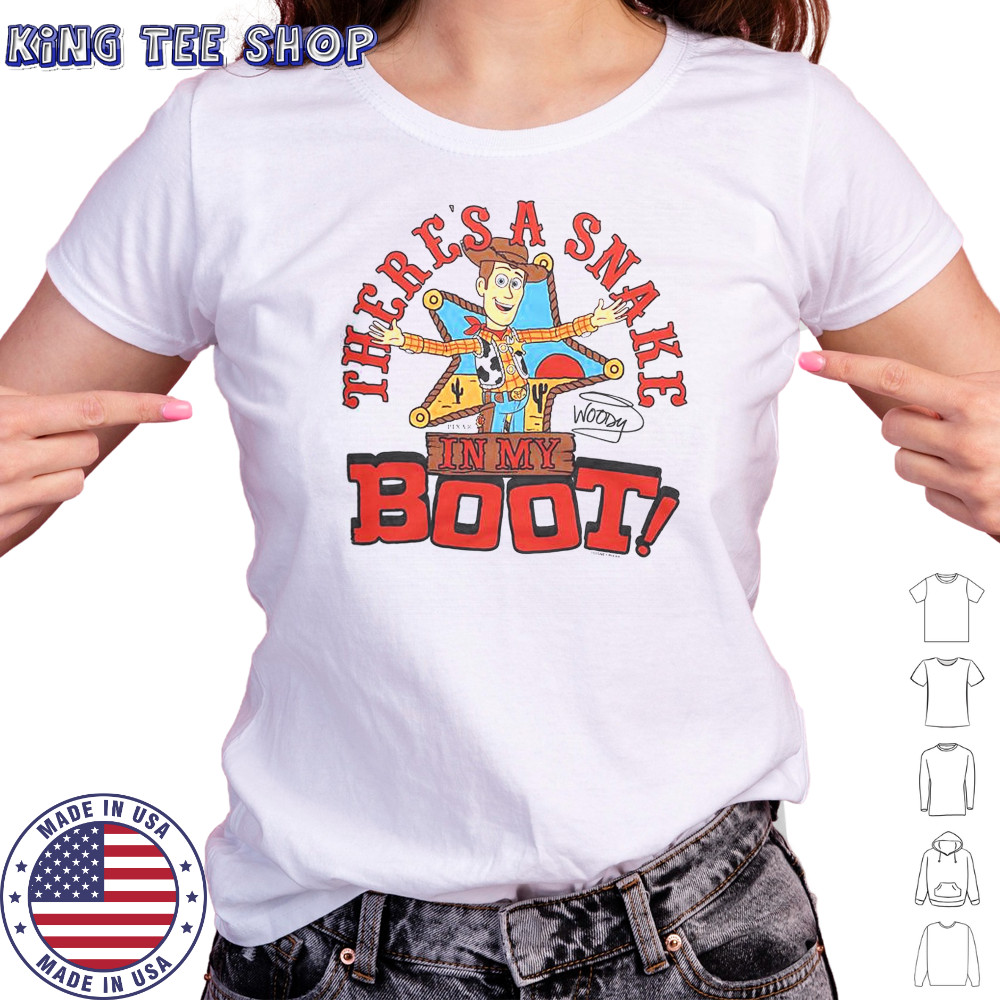 Toy Story Woody There’s A Snake In My Boot T-Shirt Women's T-shirt
