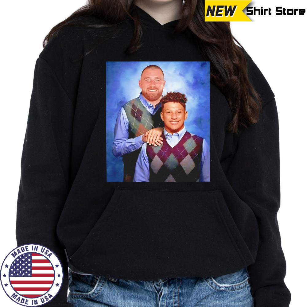 Travis Kelce and Patrick Mahomes Kansas City Chiefs NFL Step Brothers shirt Hoodie