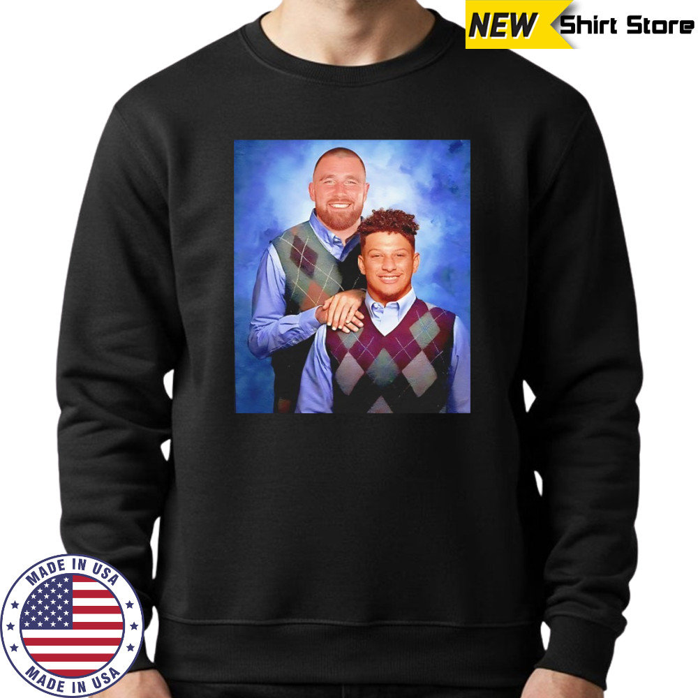 Travis Kelce and Patrick Mahomes Kansas City Chiefs NFL Step Brothers shirt Sweatshirt