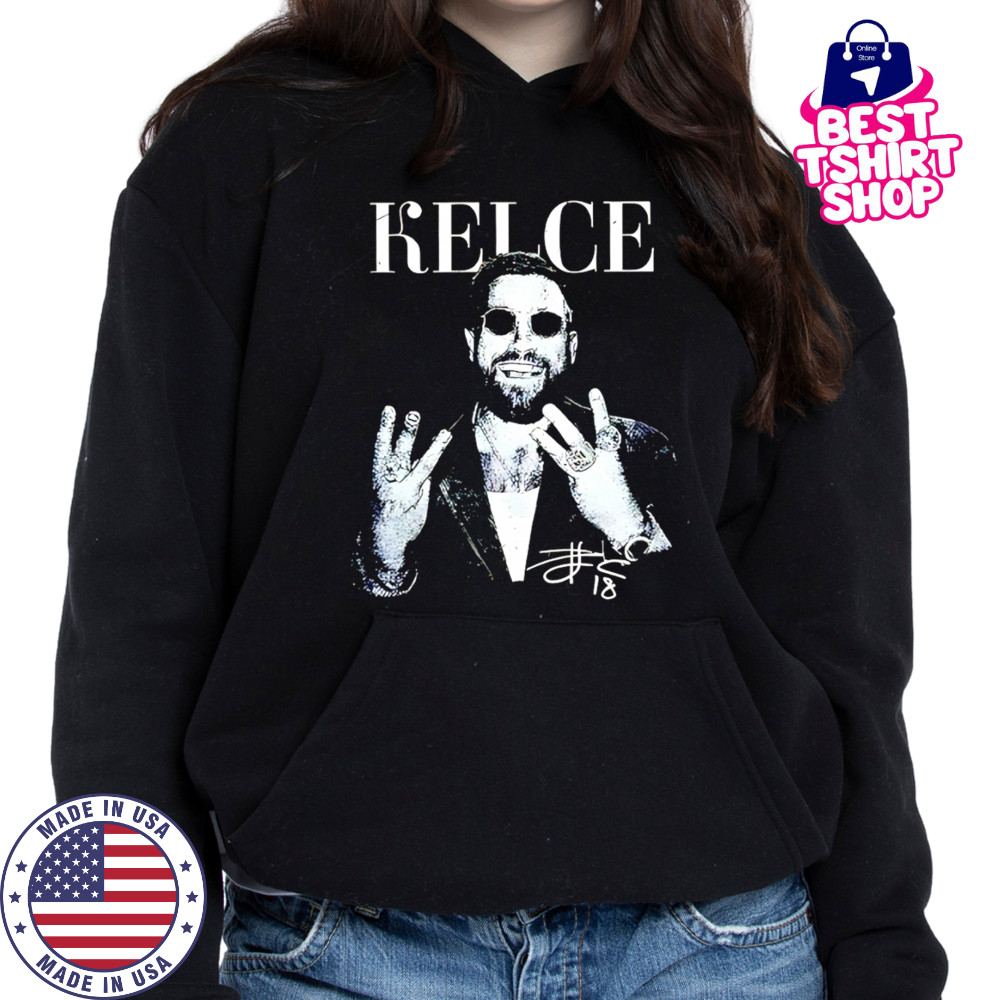 Travis Kelce Kansas City Chiefs NFL Football Game day signature shirt Hoodie