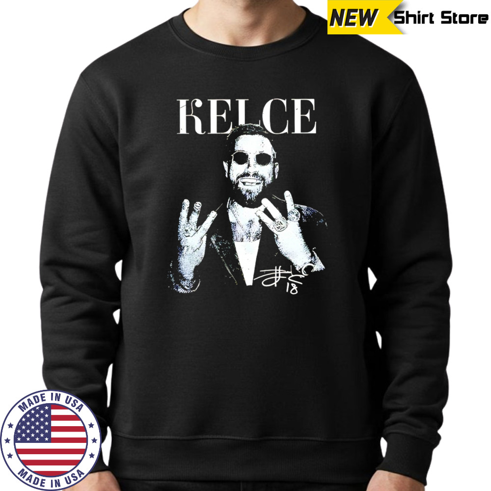 Travis Kelce Kansas City Chiefs NFL Football Game day signature shirt Sweatshirt