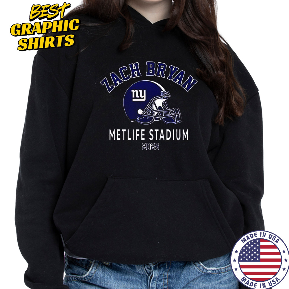 Zach Bryan New York Giants Kings Of Leon T-Shirt Hoodie