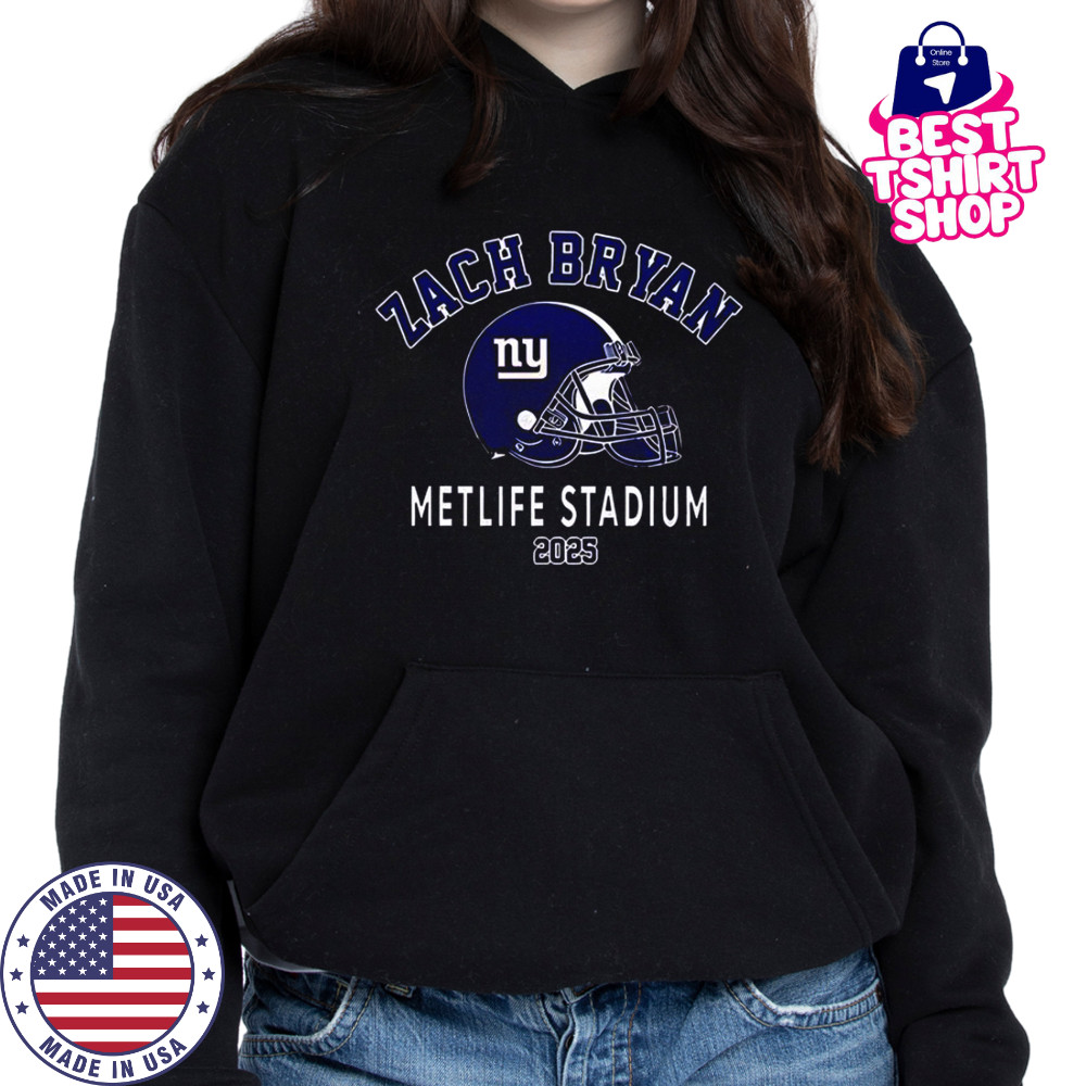 Zach Bryan New York Giants Kings Of Leon T-Shirt Hoodie