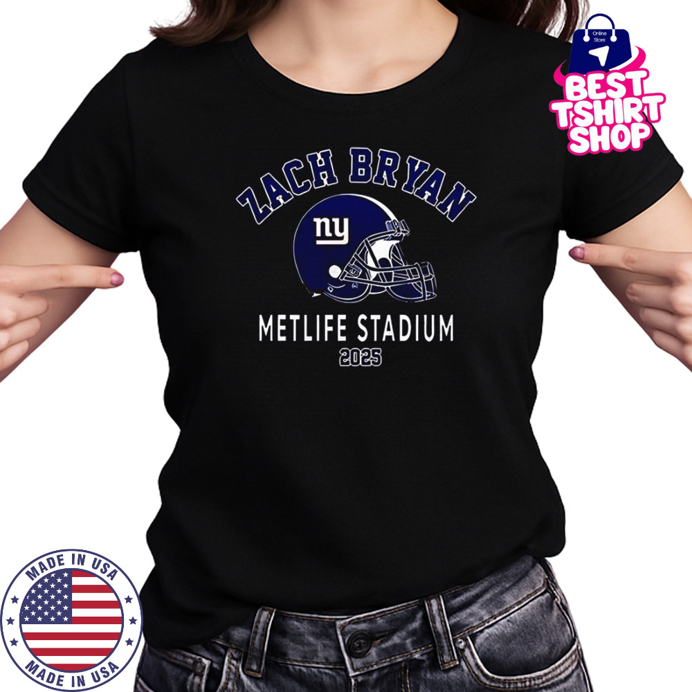 Zach Bryan New York Giants Kings Of Leon T-Shirt Women's T-shirt