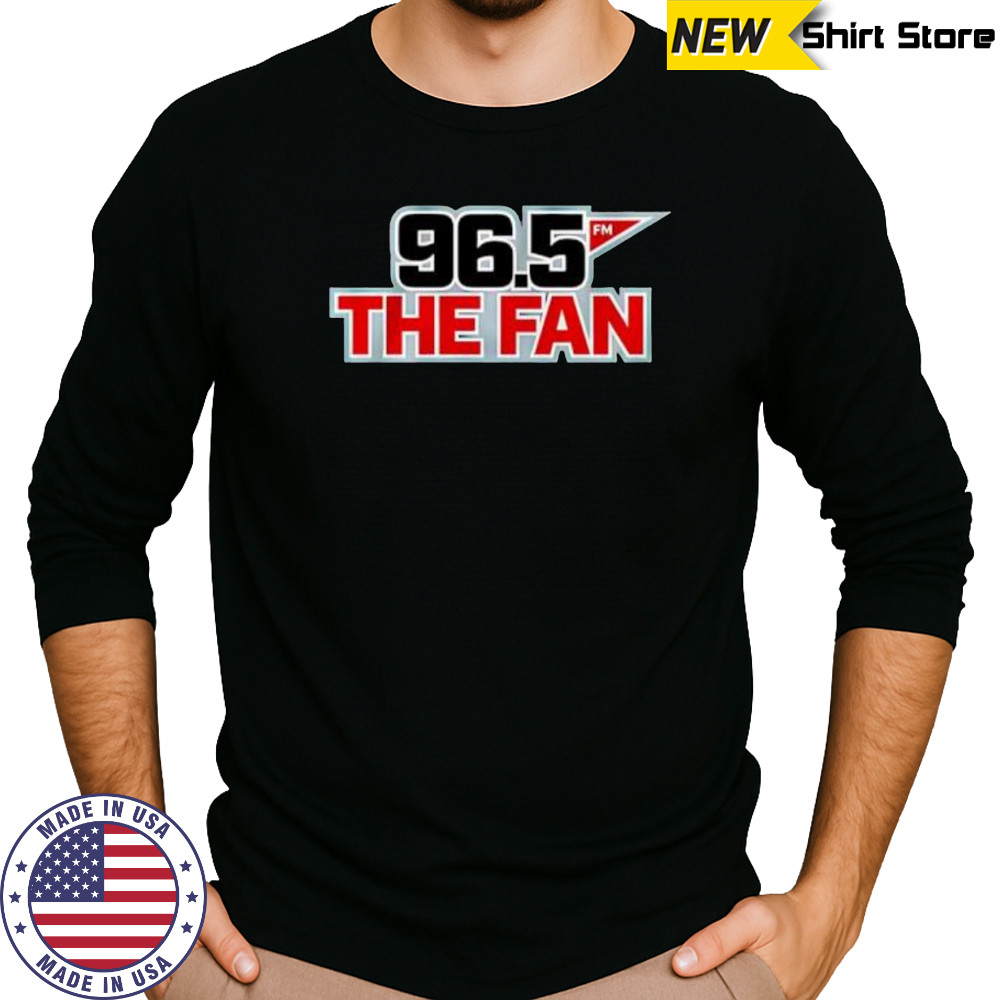 96.5 the Fan Logo shirt Long Sleeved
