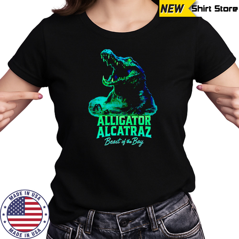 Alligator Alcatraz Beast Of The Bay shirt Women's T-shirt