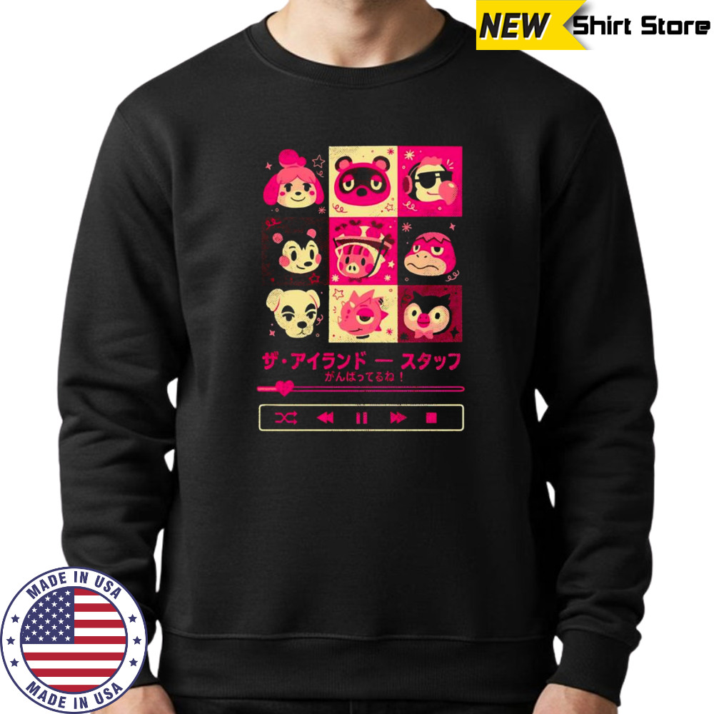 Animal Crossing Island Mixtape shirt Sweatshirt