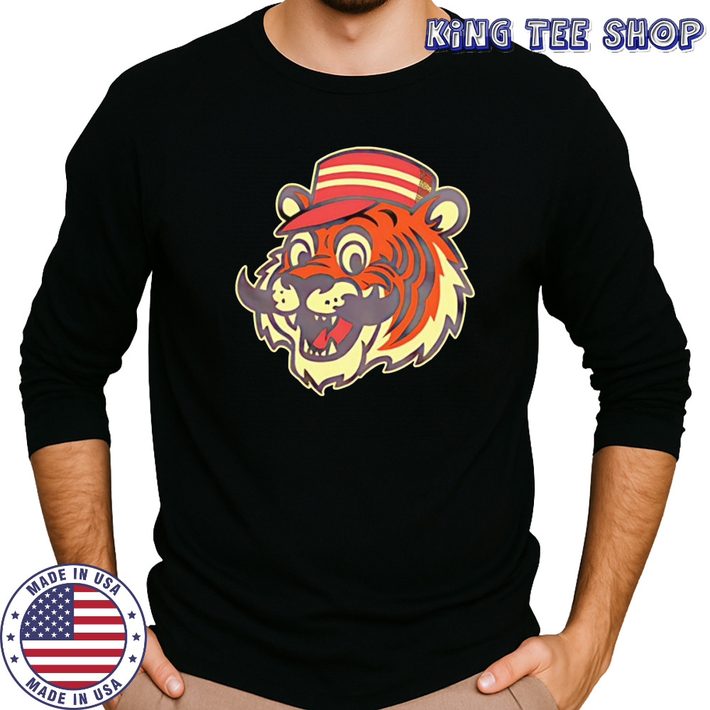 Baseball Tiger shirt Long Sleeved