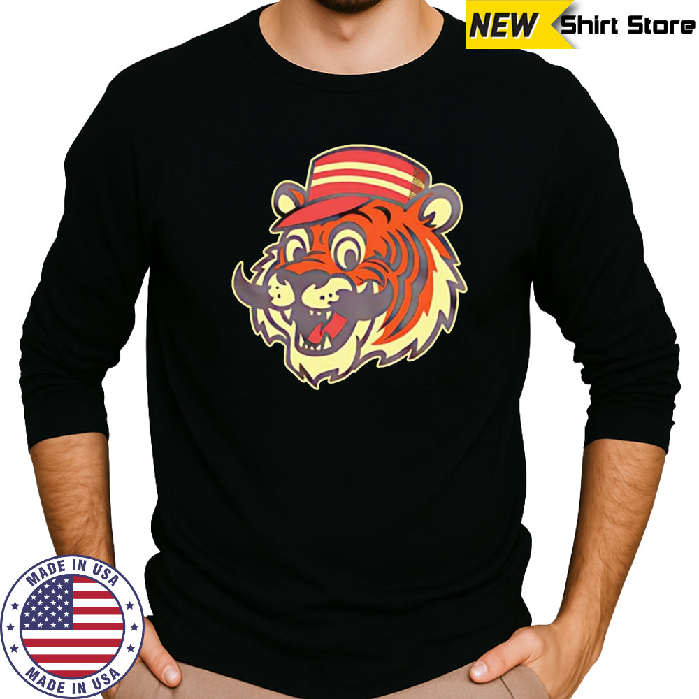 Baseball Tiger shirt Long Sleeved