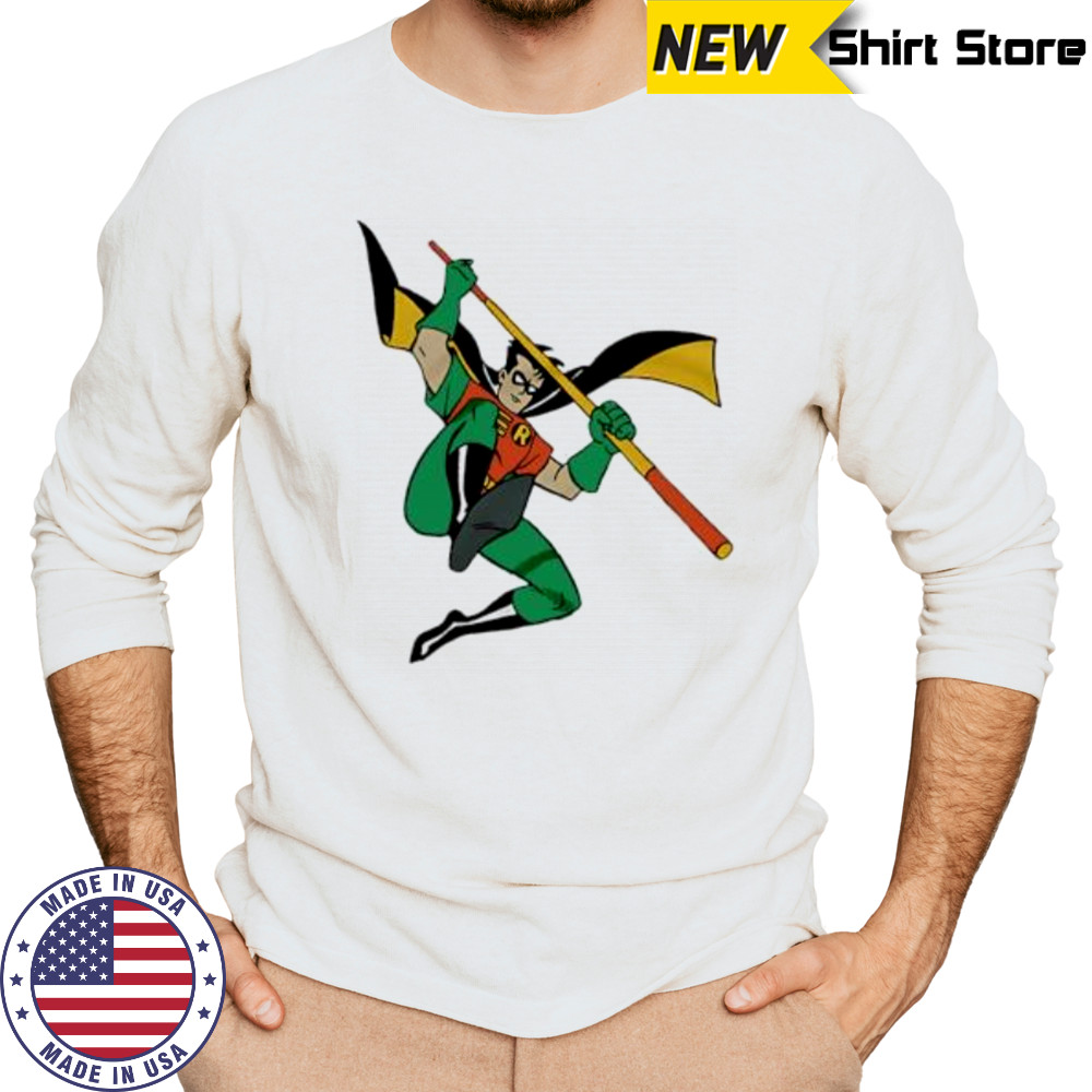 Batman Robin Character cartoon shirt Long Sleeved