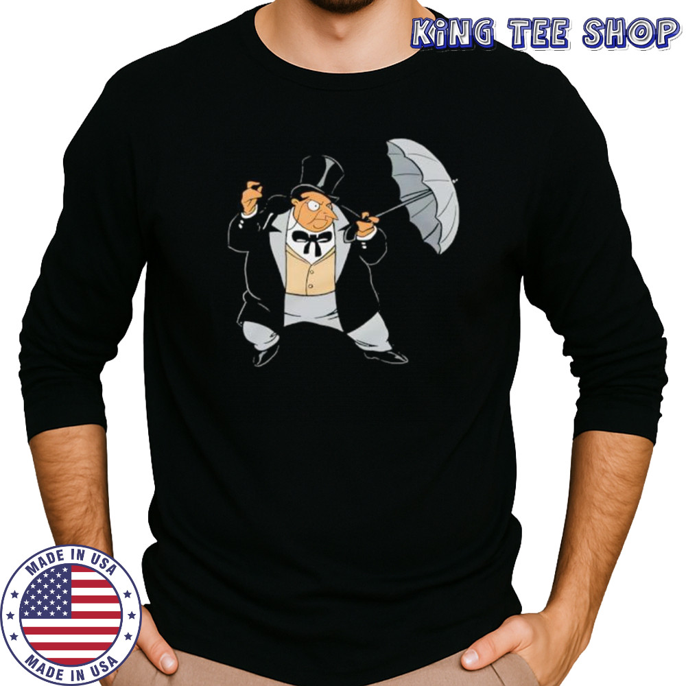 Batman The Penguin Character cartoon shirt Long Sleeved