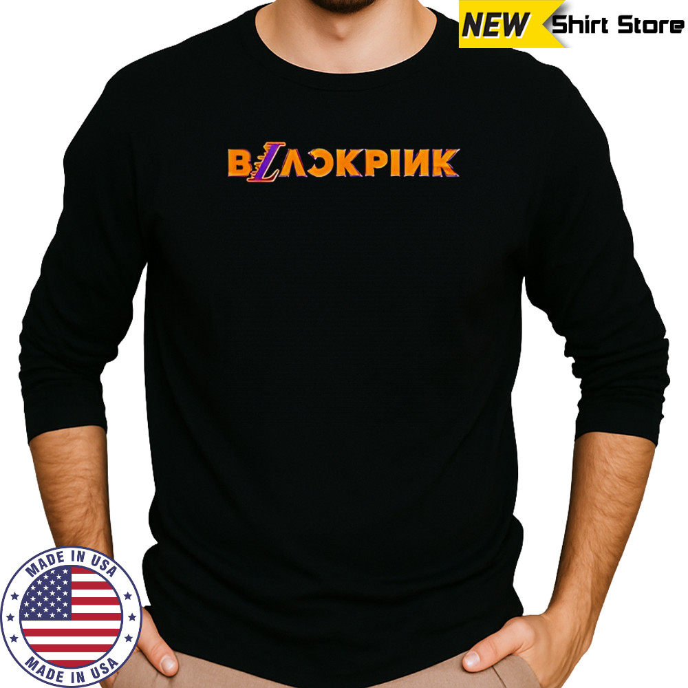 Blackpink X Los Angeles Lakers shirt Long Sleeved