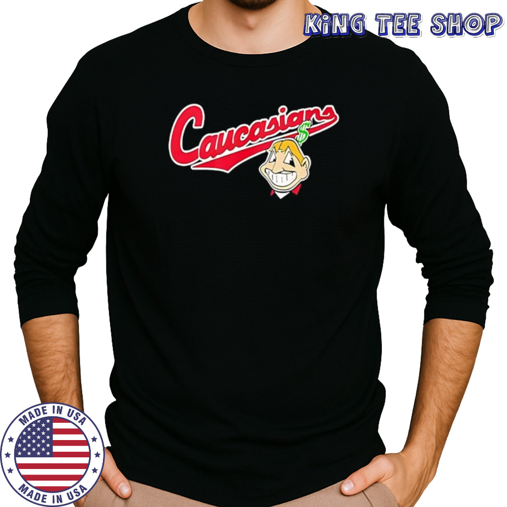 BomanI jones caucasians chief wahoo shirt Long Sleeved