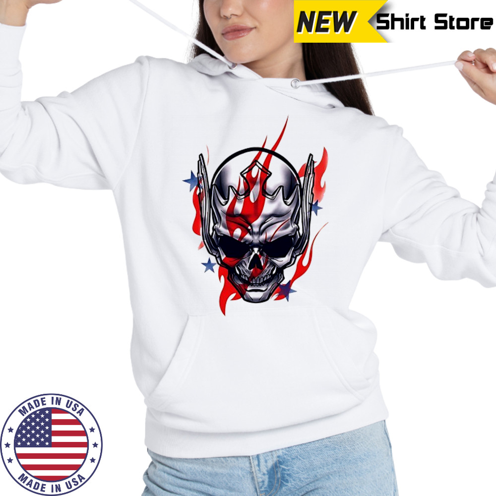Cody Rhodes Skull Stars and Stripes shirt Hoodie
