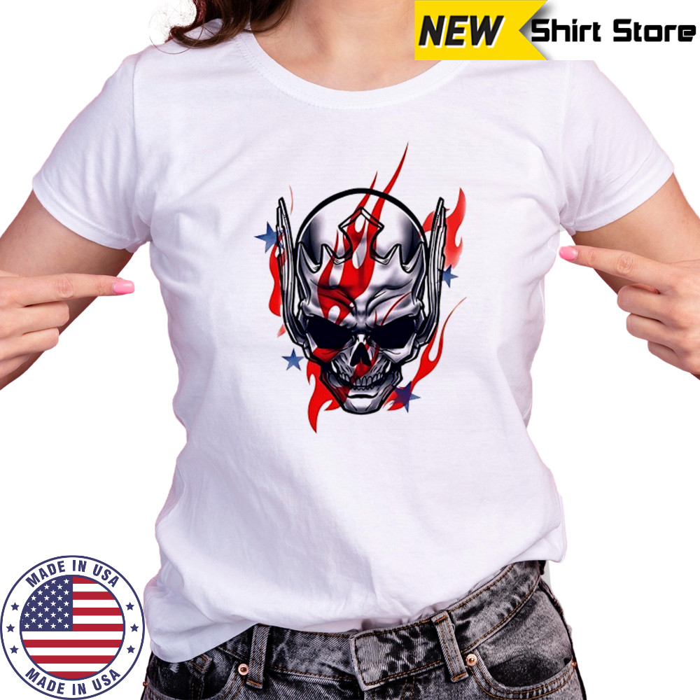 Cody Rhodes Skull Stars and Stripes shirt Women's T-shirt