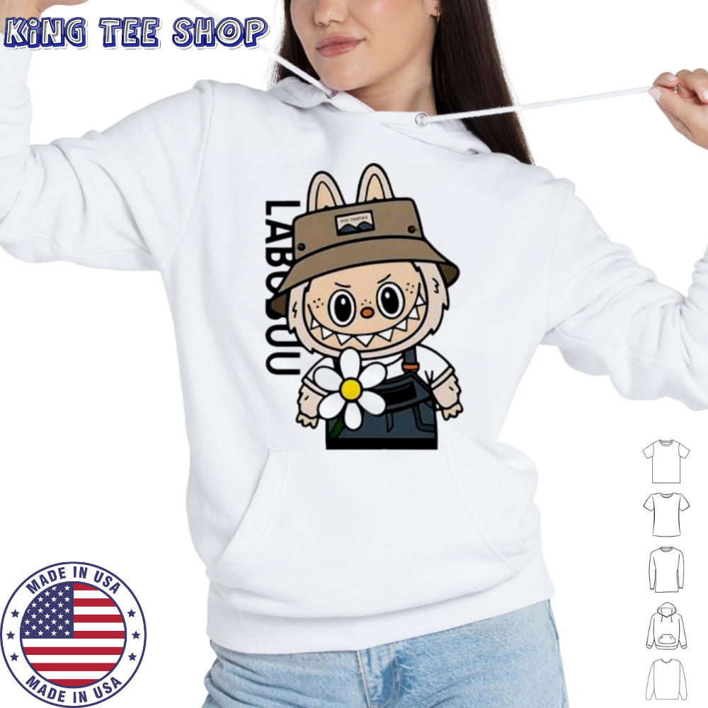 Cute Labubu Daisy Flower shirt Hoodie