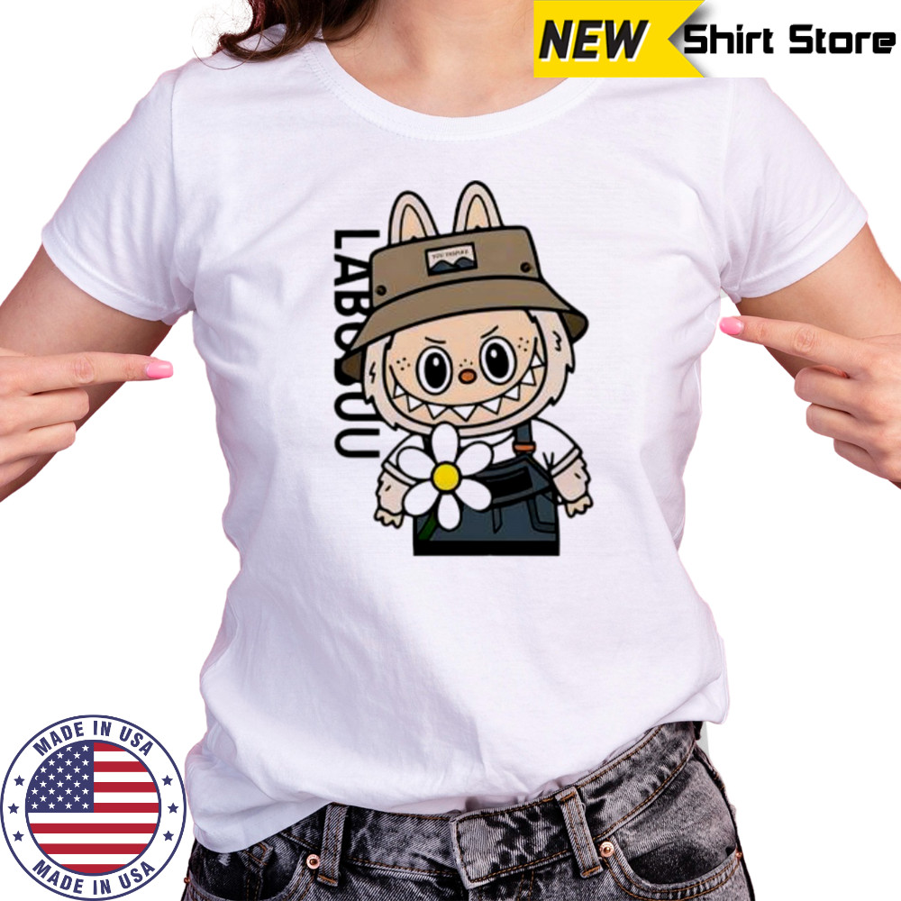 Cute Labubu Daisy Flower shirt Women's T-shirt