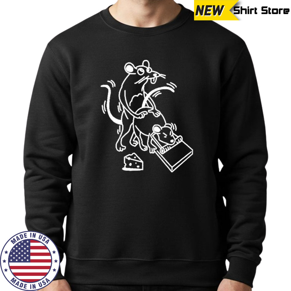 Dirty rat print shirt Sweatshirt