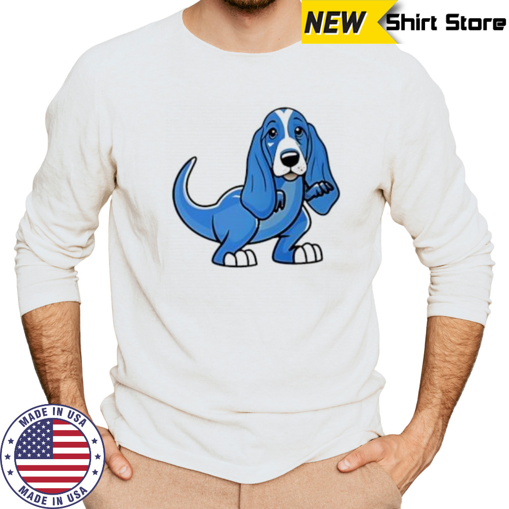 Dog bark saurus shirt Long Sleeved