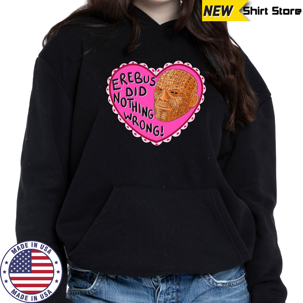 Erebus did nothing wrong shirt Hoodie