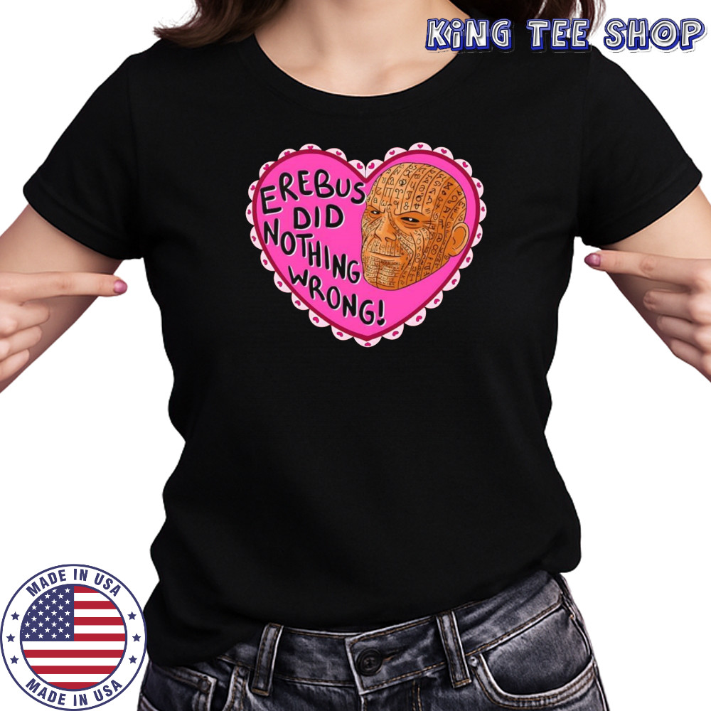 Erebus did nothing wrong shirt Women's T-shirt