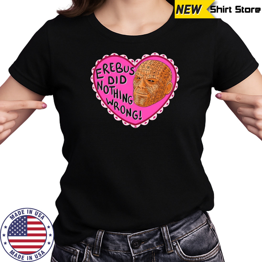 Erebus did nothing wrong shirt Women's T-shirt