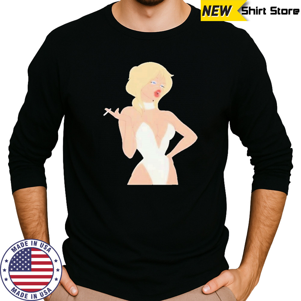 Holli Would Cigarettes T-Shirt Long Sleeved