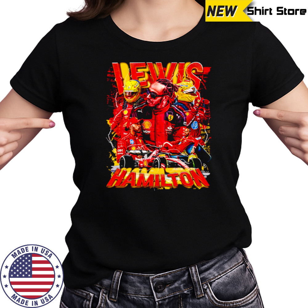 Lewis Hamilton the Goat F1 Range graphic shirt Women's T-shirt