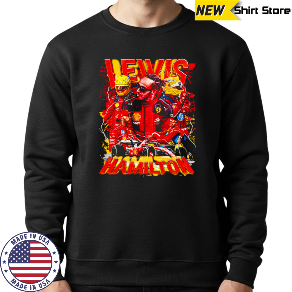 Lewis Hamilton the Goat F1 Range graphic shirt Sweatshirt