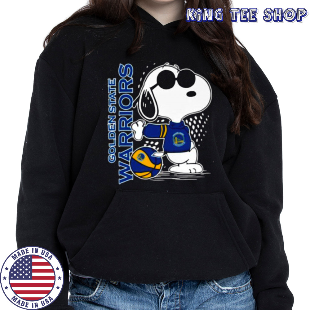 Peanuts Snoopy Golden State Warriors Basketball 2025 Shirt Hoodie
