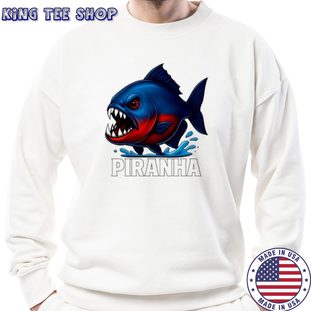 Piranha Fish shirt Sweatshirt