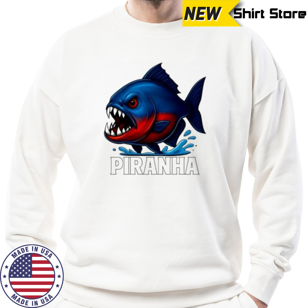 Piranha Fish shirt Sweatshirt
