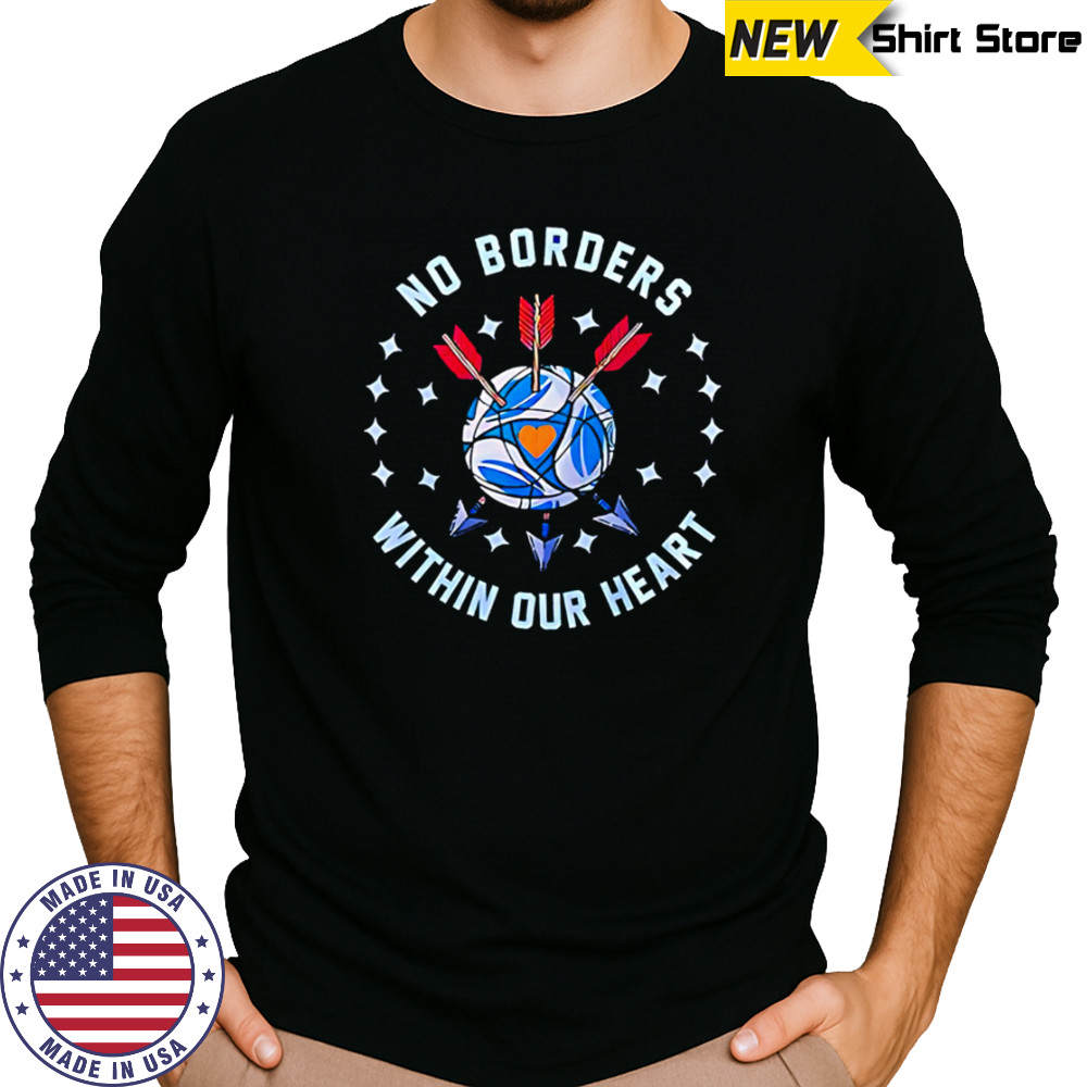 San Diego FC No Borders Within Our Heart shirt Long Sleeved